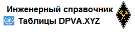 Инженерный справочник DPVA.xyz (ex DPVA-info)