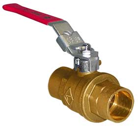 Пайка - соединение арматуры к трубопроводу (soldered=sweat connection)