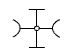 Крест раструб-фланец с пожарной подставкой обозначение на схеме / на чертеже