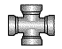 Крест раструбный чугунный эскиз