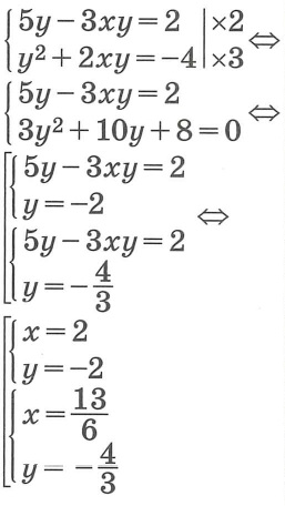 Основные методы решения систем уравнений. Метод сложения (вычитания).