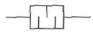 Условное графическое изображение на схемах. Шумоглушитель вентиляционный (воздуховода). Значок на чертеже. Код обозначения 1.6.13.