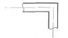 Условное графическое изображение на планах и разрезах. Колено трубы (прямоугольное). Значок на чертежах. Код обозначения 2.5.05.