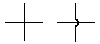 Условные графические обозначения элементов трубопровода - пересечение трубопроводов